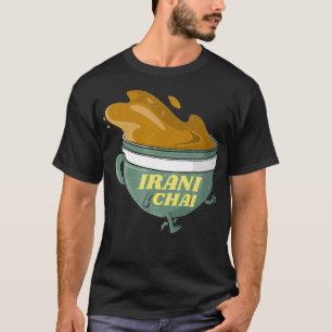 Camiseta Diversão Sul da Índia, Hyderabad Irani Chai Delhi