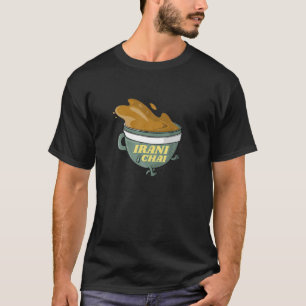 Camiseta Diversão Sul da Índia, Hyderabad Irani Chai Delhi