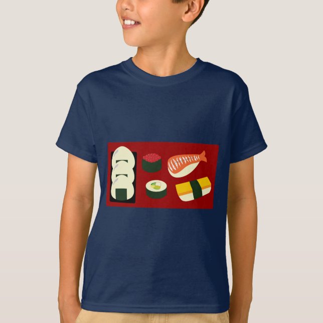 Camiseta Diversão Sushi (Frente)