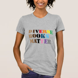 Camiseta Diversas Cinzas Importam Livros