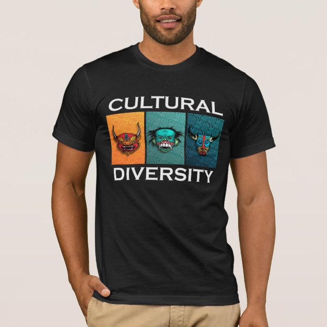 Camiseta Diversidade cultural (Frente)