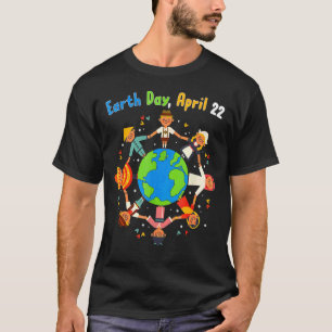 Camiseta Diversidade Cultural Crianças Ao Redor Do Mundo