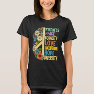 Camiseta Diversidade Igualdade Amor Paz Direitos Humanos So