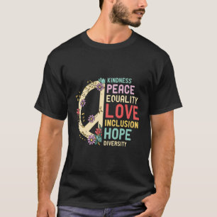 Camiseta Diversidade Igualdade Amor Paz Direitos Humanos So