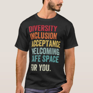 Camiseta Diversidade: Inclusão De Patrimônio Seguro Para Es