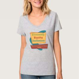 Camiseta Diversity Equity Inclusion; American Values 1964 R