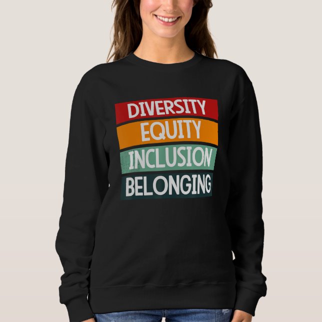 Camiseta Diversity Equity Inclusion Belonging 1 (Frente)