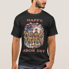 Camiseta Diversos Bombeiros Heróis Patrióticos do Dia do Tr