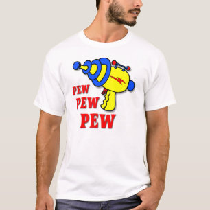 Camiseta Divertida Arma Laser Pew Pew Pew