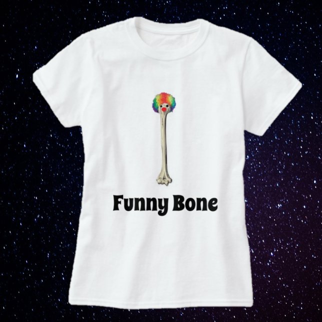 Camiseta Divertida - Camisa do Osso Divertido (Criador carregado)