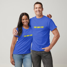 Camiseta Divertida Clube do Sorriso Falso