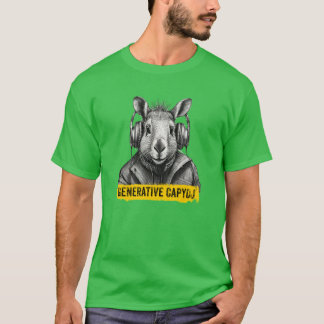 Camiseta divertida da Capybara legal