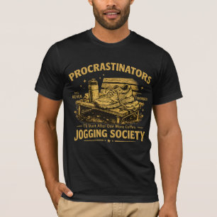Camiseta Divertida da Sociedade de Corredores Proc