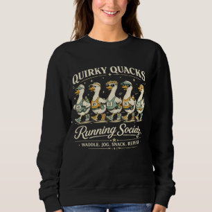 Camiseta Divertida da Sociedade de Corredores Quir