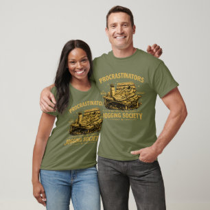 Camiseta Divertida da Sociedade de Corrida de Proc