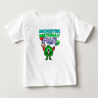 Camiseta Divertida de Aniversário de Monstro de Ha