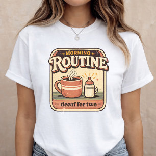 Camiseta Divertida de Anúncio de Gravidez Revelaçã