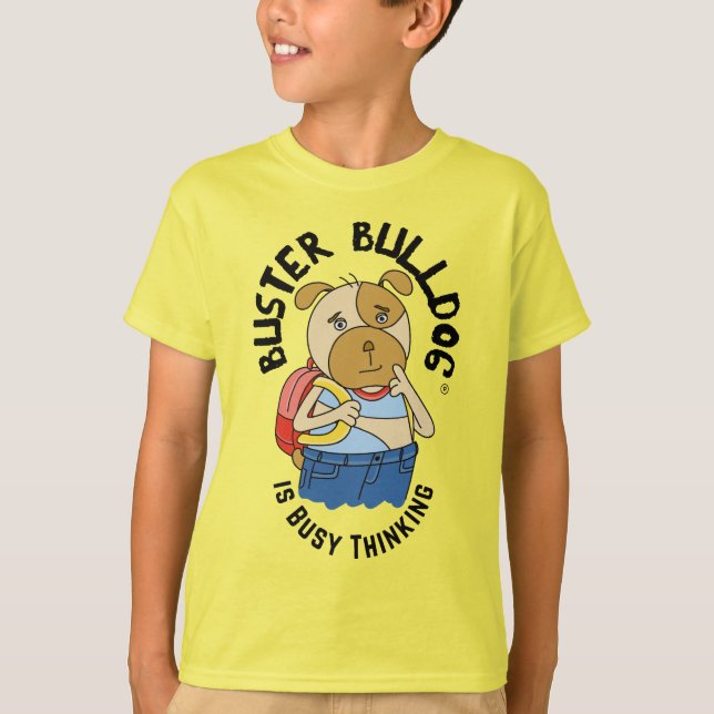 Camiseta Divertida de Cachorrinho Fofo Cartoon par (Frente)