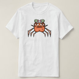 Camiseta Divertida de Caranguejo Mal-Humorado