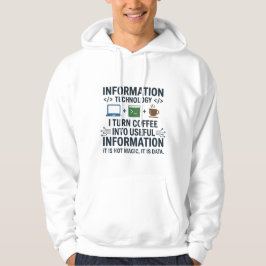 Camiseta Divertida de Ciência da Computação - Come