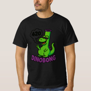 Camiseta Divertida de Dinossauro Dinobong Dino d