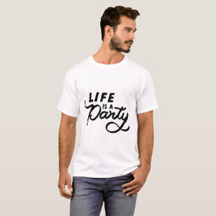 Camiseta divertida de festa de aniversário