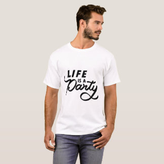 Camiseta divertida de festa de aniversário