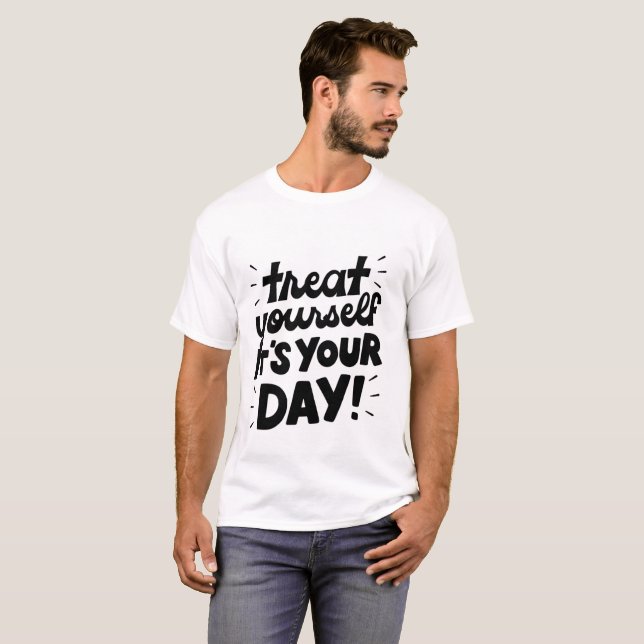 Camiseta divertida de festa de aniversário (Frente Completa)