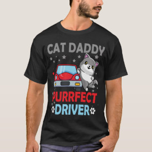 Camiseta Divertida de Gato Pai Cultura Pop Motoris