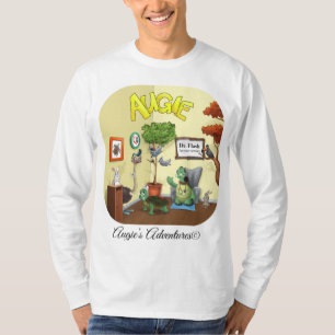 Camiseta divertida de manga comprida, Augie, a tar