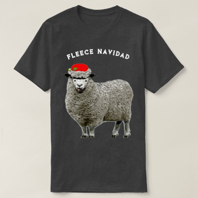 Camiseta Divertida de Natal Feliz Navidad (Frente do Design)