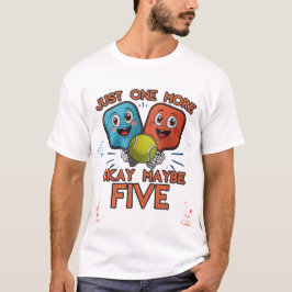 Camiseta Divertida de Pickleball – Só Mais Uma Par