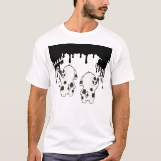 Camiseta Divertida de Pintores Dálmatas - Cães Fof
