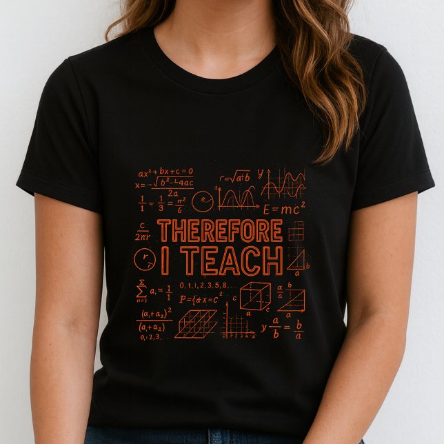Camiseta Divertida de Professor de Matemática; Pro (Criador carregado)
