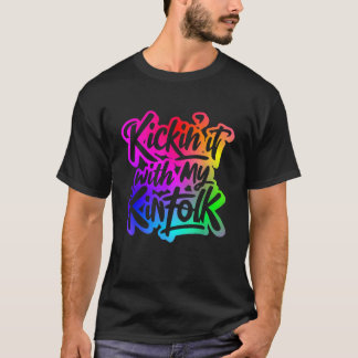 Camiseta Divertida de Reunião de Família com Meu P