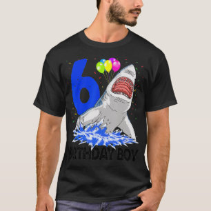 Camiseta Divertida de Tubarão para Menino de Anive