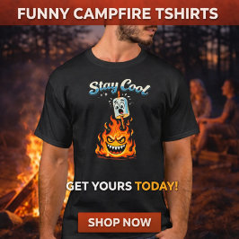 Camiseta Divertida de Verão Fique Legal