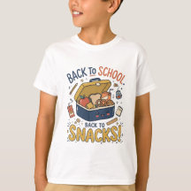 Camiseta Divertida de Volta à Escola para Crianças