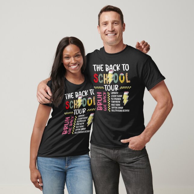 Camiseta Divertida de Volta às Aulas BRUH Nós Volt (Unissex)