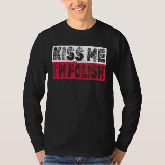 Camiseta Divertida do Dia de Dyngus Beije-me Eu So