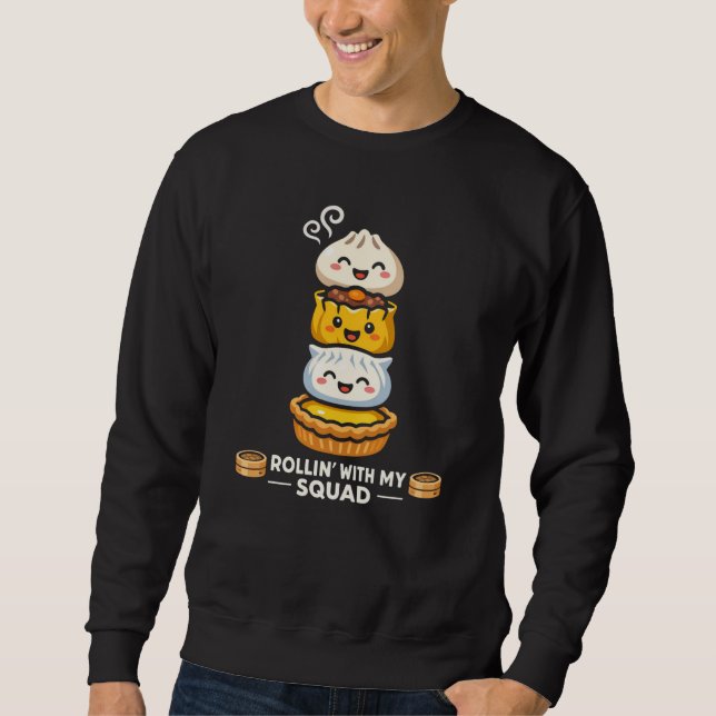 Camiseta Divertida do Esquadrão dos Bolinhos Fofos (Frente)