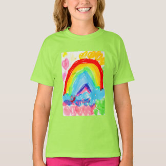 Camiseta divertida e colorida para o Teen