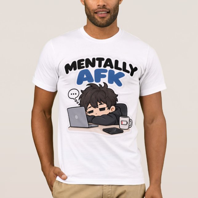 Camiseta Divertida e Relatable [TEXTO DE DESIGN] – (Frente)
