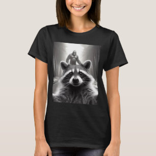 Camiseta Divertida Ed Guaxinim Selfie Pé Grande Pr