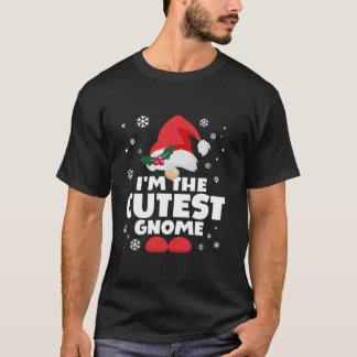 Camiseta Divertida Família de Gnomos Mais Fofa Grupo Combin