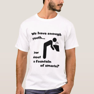 Camiseta Divertida Fonte de Inteligência Humor