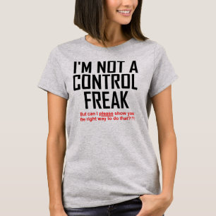 Camiseta Divertida Freak do Controle