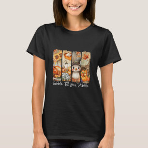 Camiseta Divertida Gobble Até Você Cambalear Famíl