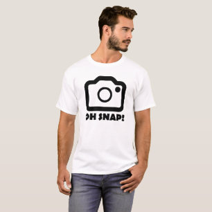 Camiseta Divertida Oh Snap