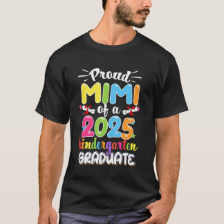 Camiseta Divertida Orgulhosa Mimi de uma Turma de Jardim de